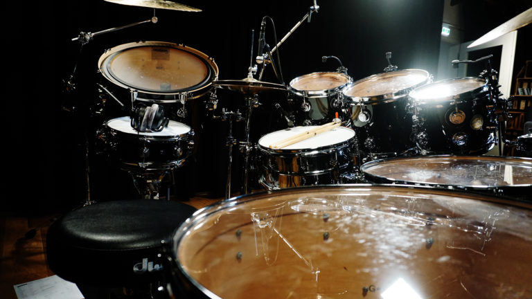 Drum Set Sideview